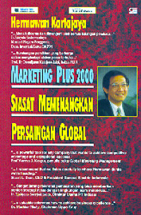 Image of Marketing Plus 2000: Siasat Memenangkan Persaingan Global